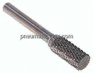 Hartmetall-Frässtift 10mm, ZYA - Form A - Zylinder ohne Stirnverzahnung