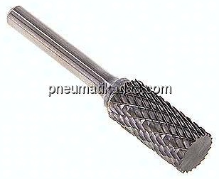 Hartmetall-Frässtift 12mm, ZYA - Form A - Zylinder ohne Stirnverzahnung