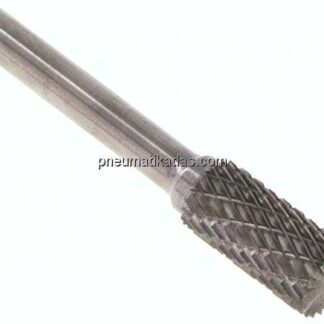 Hartmetall-Frässtift 10mm, ZYAS - Form A - Zylinder mit Stirnverzahnung