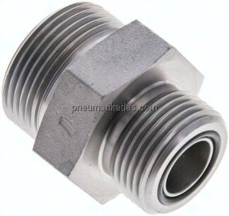 ORFS-Verschraubung UN 1-7/16"-12(AG)-UN 1-3/16"-12(AG)