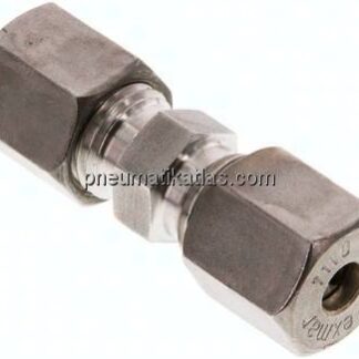 Gerade Schneidringverschraubung 6 S (M14x1,5), Klemmring 1.4571 (NC)