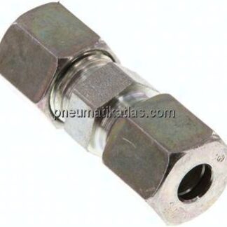 Gerade Schneidringverschraubung 8 S (M16x1,5), Stahl verzinkt
