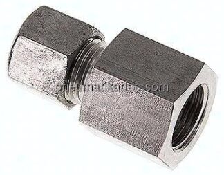 Aufschraub-Schneidringverschr. G 3/8"-10 L (M16x1,5), 1.4571