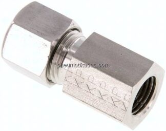 Aufschraub-Schneidringverschr. G 1/4"-10 L (M16x1,5), 1.4571