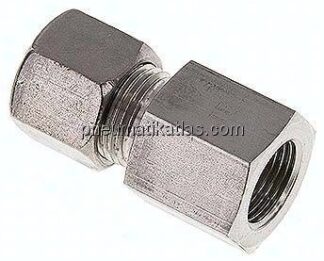 Aufschraub-Schneidringverschr. G 3/8"-10 S (M18x1,5), Klemmring 1.4571 (NC)
