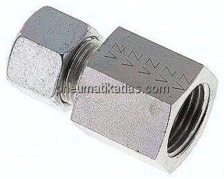 Aufschraub-Schneidringverschr. G 1/2"-12 L (M18x1,5), Stahl verzinkt