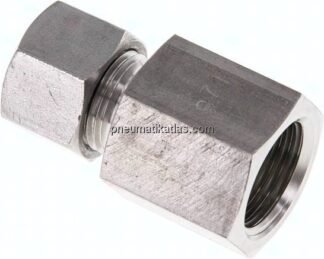 Aufschraub-Schneidringverschr. G 1/2"-12 L (M18x1,5), 1.4571