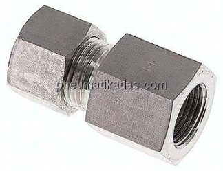 Aufschraub-Schneidringverschr. G 3/8"-12 L (M18x1,5), Klemmring 1.4571 (NC)