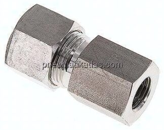 Aufschraub-Schneidringverschr. G 1/4"-12 S (M20x1,5), Klemmring 1.4571 (NC)
