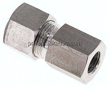 Aufschraub-Schneidringverschr. G 1/4"-12 S (M20x1,5), Klemmring 1.4571 (NC)