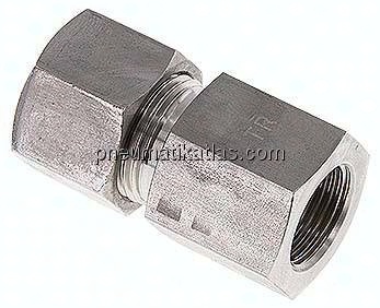 Aufschraub-Schneidringverschr. G 3/8"-12 S (M20x1,5), 1.4571