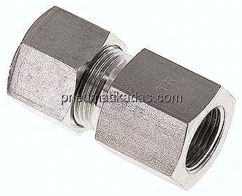 Aufschraub-Schneidringverschr. G 3/8"-12 S (M20x1,5), Klemmring 1.4571 (NC)