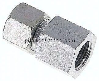 Aufschraub-Schneidringverschr. G 1/2"-14 S (M22x1,5), Stahl verzinkt