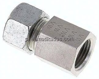 Aufschraub-Schneidringverschr. G 1/2"-15 L (M22x1,5), Stahl verzinkt