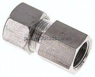 Aufschraub-Schneidringverschr. G 1/2"-16 S (M24x1,5), Klemmring 1.4571 (NC)