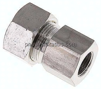 Aufschraub-Schneidringverschr. G 3/8"-18 L (M26x1,5), Klemmring 1.4571 (NC)