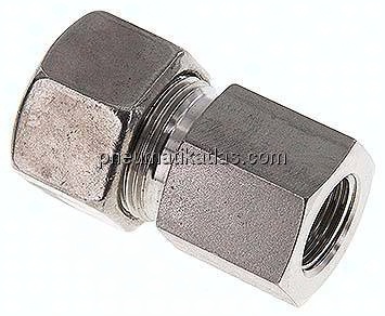 Aufschraub-Schneidringverschr. G 1/2"-20 S (M30x2), Klemmring 1.4571 (NC)