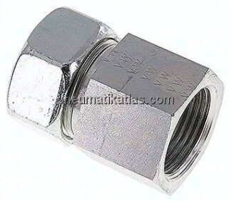 Aufschraub-Schneidringverschr. G 1"-28 L (M36x2), Stahl verzinkt