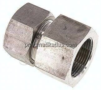 Aufschraub-Schneidringverschr. G 1-1/4"-30 S (M42x2), 1.4571
