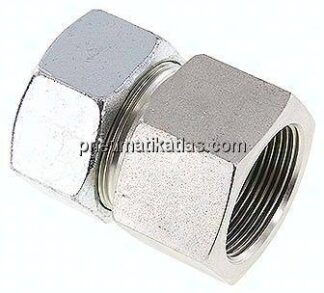 Aufschraub-Schneidringverschr. G 1-1/2"-38 S (M52x2), Stahl verzinkt