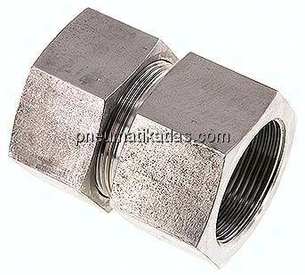 Aufschraub-Schneidringverschr. G 1-1/2"-38 S (M52x2), 1.4571