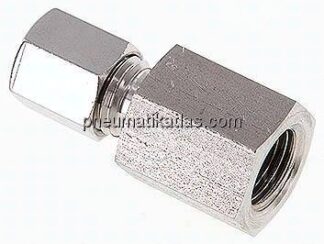 Aufschraub-Schneidringverschr. G 1/4"-6 L (M12x1,5), 1.4571