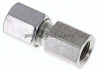 Aufschraub-Schneidringverschr. G 1/8"-6 L (M12x1,5), Stahl verzinkt