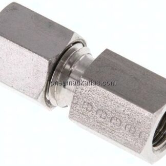 Aufschraub-Schneidringverschr. G 1/8"-6 L (M12x1,5), 1.4571
