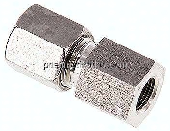 Aufschraub-Schneidringverschr. G 1/8"-6 S (M14x1,5), 1.4571