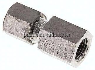 Aufschraub-Schneidringverschr. G 1/4"-6 S (M14x1,5), Klemmring 1.4571 (NC)