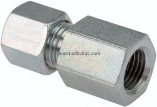 Aufschraub-Schneidringverschr. G 1/2"-18 L (M26x1,5), Stahl verzinkt