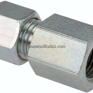 Aufschraub-Schneidringverschr. G 1/2"-18 L (M26x1,5), Stahl verzinkt