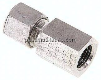 Aufschraub-Schneidringverschr. G 1/4"-8 L (M14x1,5), 1.4571