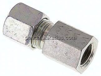 Aufschraub-Schneidringverschr. G 1/4"-8 S (M16x1,5), Stahl verzinkt