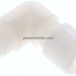 Winkel-Verschraubung G 1/2"-14x12mm, PVDF