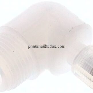 Winkel-Verschraubung G 1/2"-6x4mm, PFA