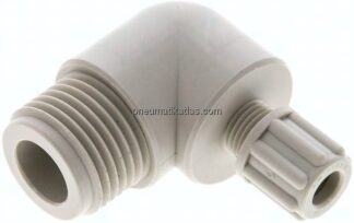 Winkel-Verschraubung G 1/2"-6x4mm, Polypropylen