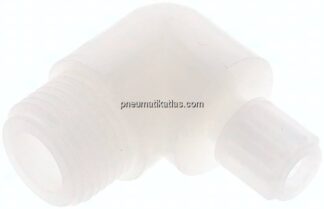 Winkel-Verschraubung G 1/2"-6x4mm, PVDF