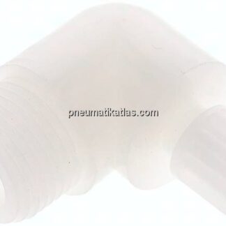 Winkel-Verschraubung G 1/2"-6x4mm, PVDF