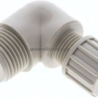 Winkel-Verschraubung G 1/2"-10x8mm, Polypropylen