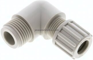 Winkel-Verschraubung G 1/2"-12x9mm, Polypropylen