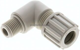Winkel-Verschraubung G 1/4"-12x10mm, Polypropylen