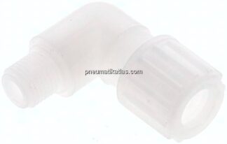 Winkel-Verschraubung G 1/4"-12x10mm, PVDF