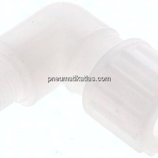 Winkel-Verschraubung G 1/4"-12x10mm, PVDF
