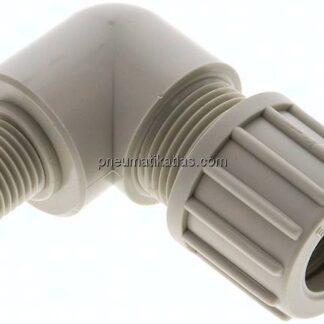 Winkel-Verschraubung G 1/4"-14x12mm, Polypropylen