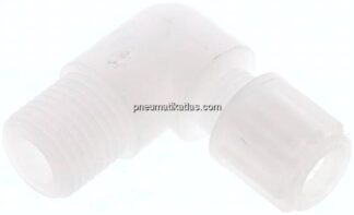 Winkel-Verschraubung G 1/4"-6x4mm, PVDF
