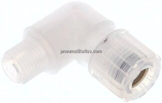 Winkel-Verschraubung G 1/4"-10x8mm, PFA