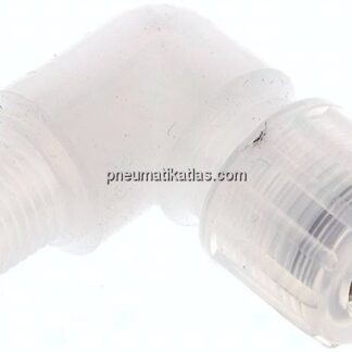 Winkel-Verschraubung G 1/4"-10x8mm, PFA