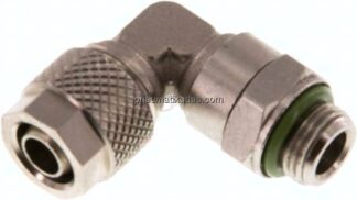 Winkel-Drehverschraubung G 1/8"-8x6mm, Messing vernickelt