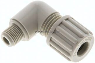 Winkel-Verschraubung G 1/8"-8x6mm, Polypropylen